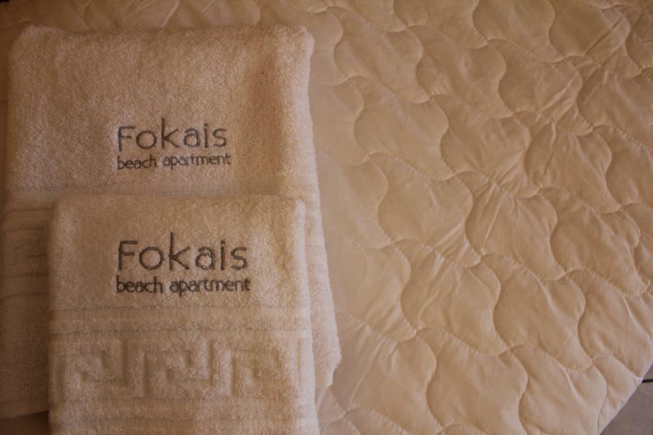 Fokais Beach Apartment Néa Fókaia Exteriör bild